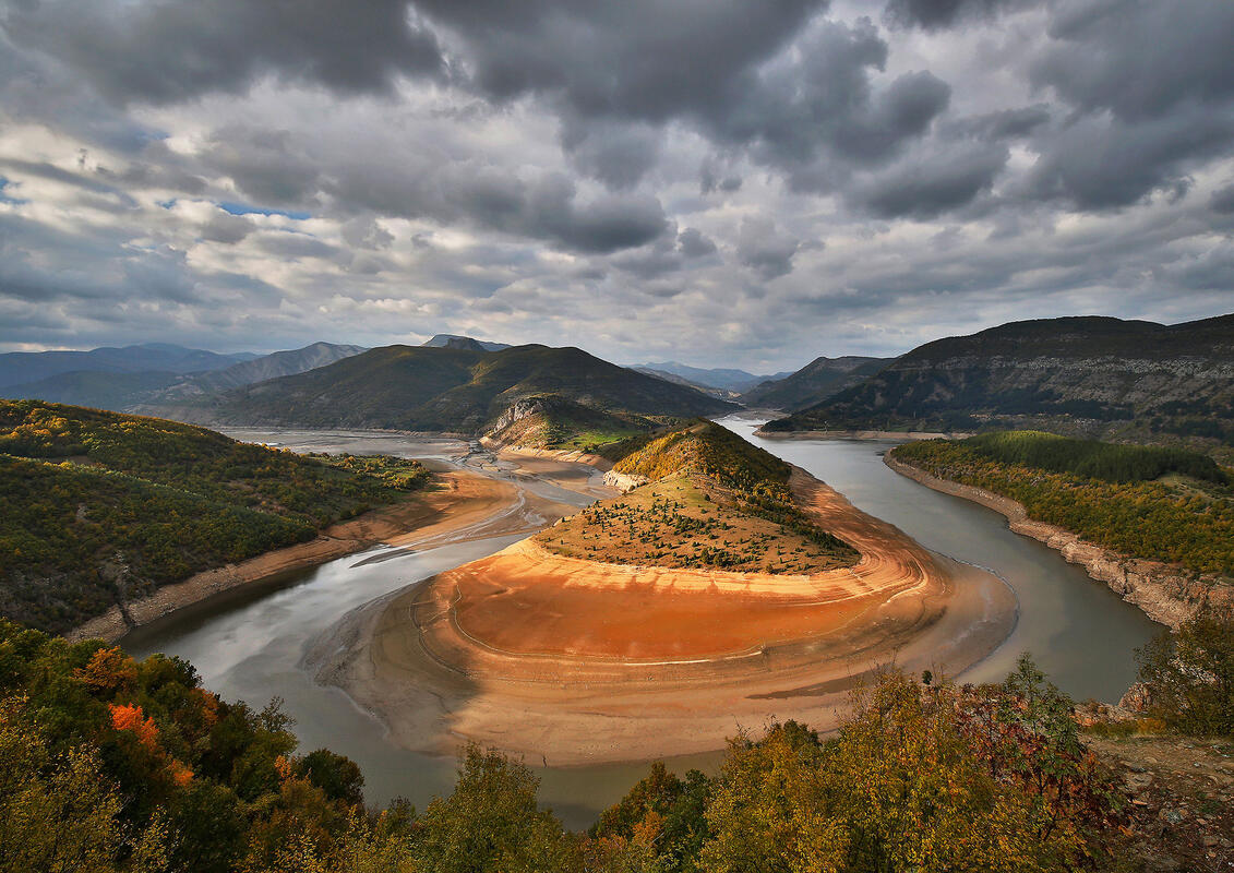 River arda on Kardjali , bulgaria