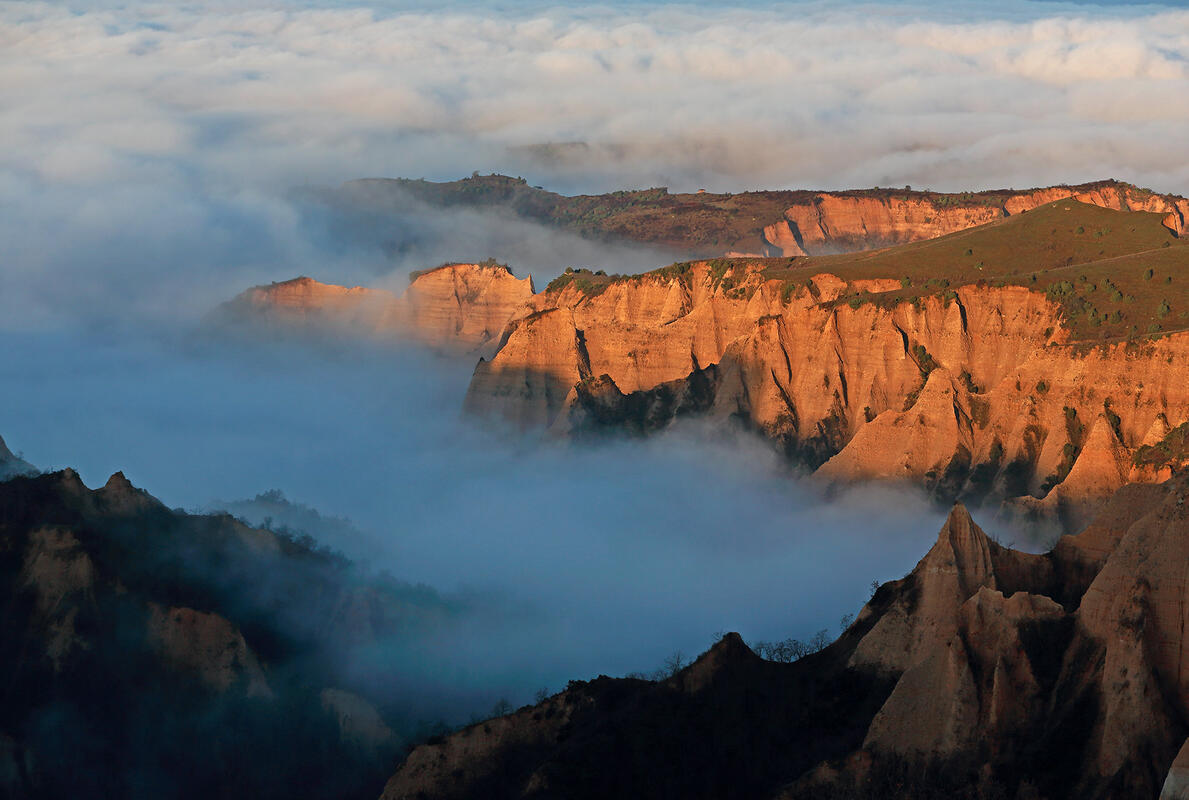 Sand Pyramids of Melnik,  Bulgaria