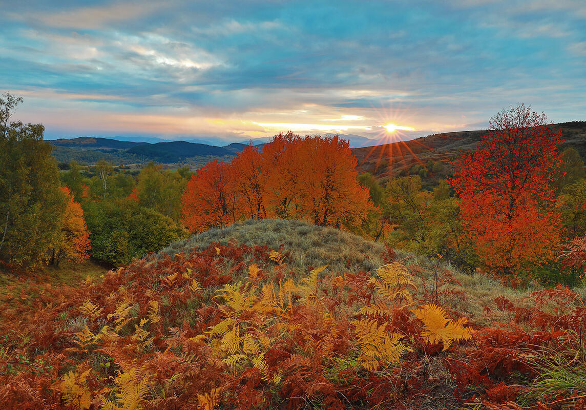 Bulgaria in autumn colors 