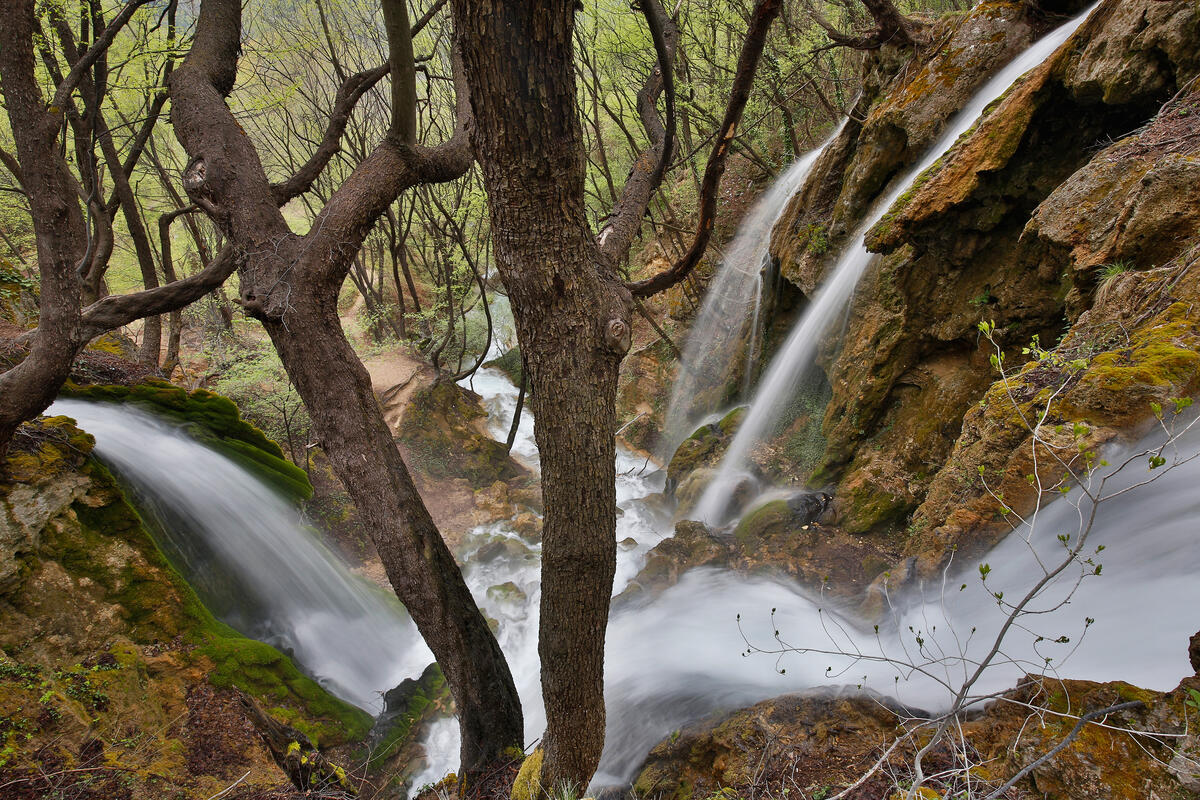 Bachkovo waterfall
