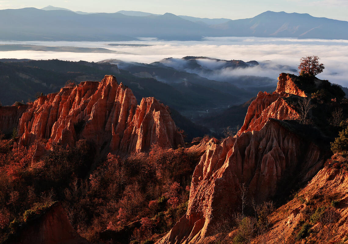Sand Pyramids of Melnik,  Bulgaria