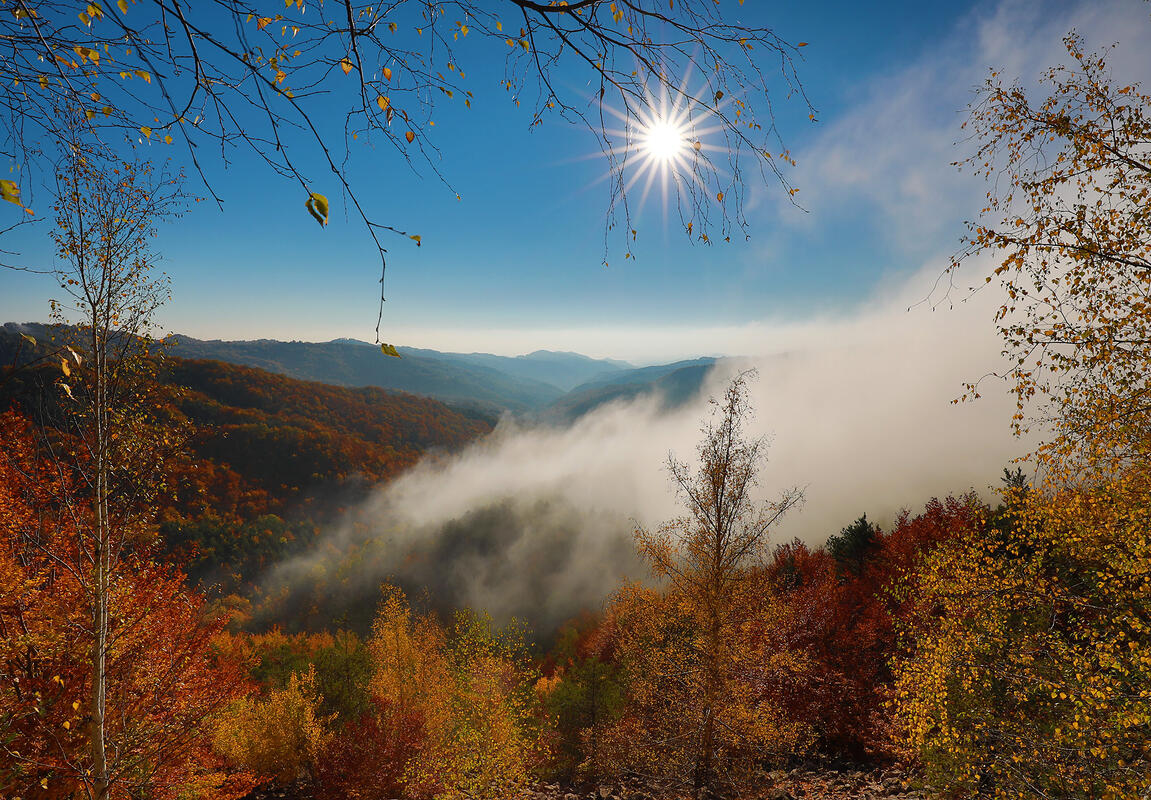 Bulgaria in autumn colors 