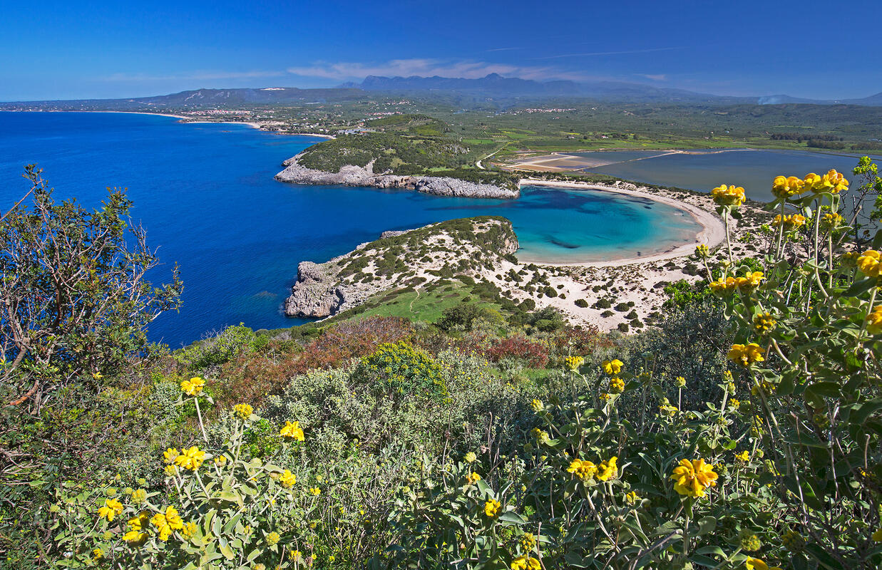 Voidokilia beach, Pelopones